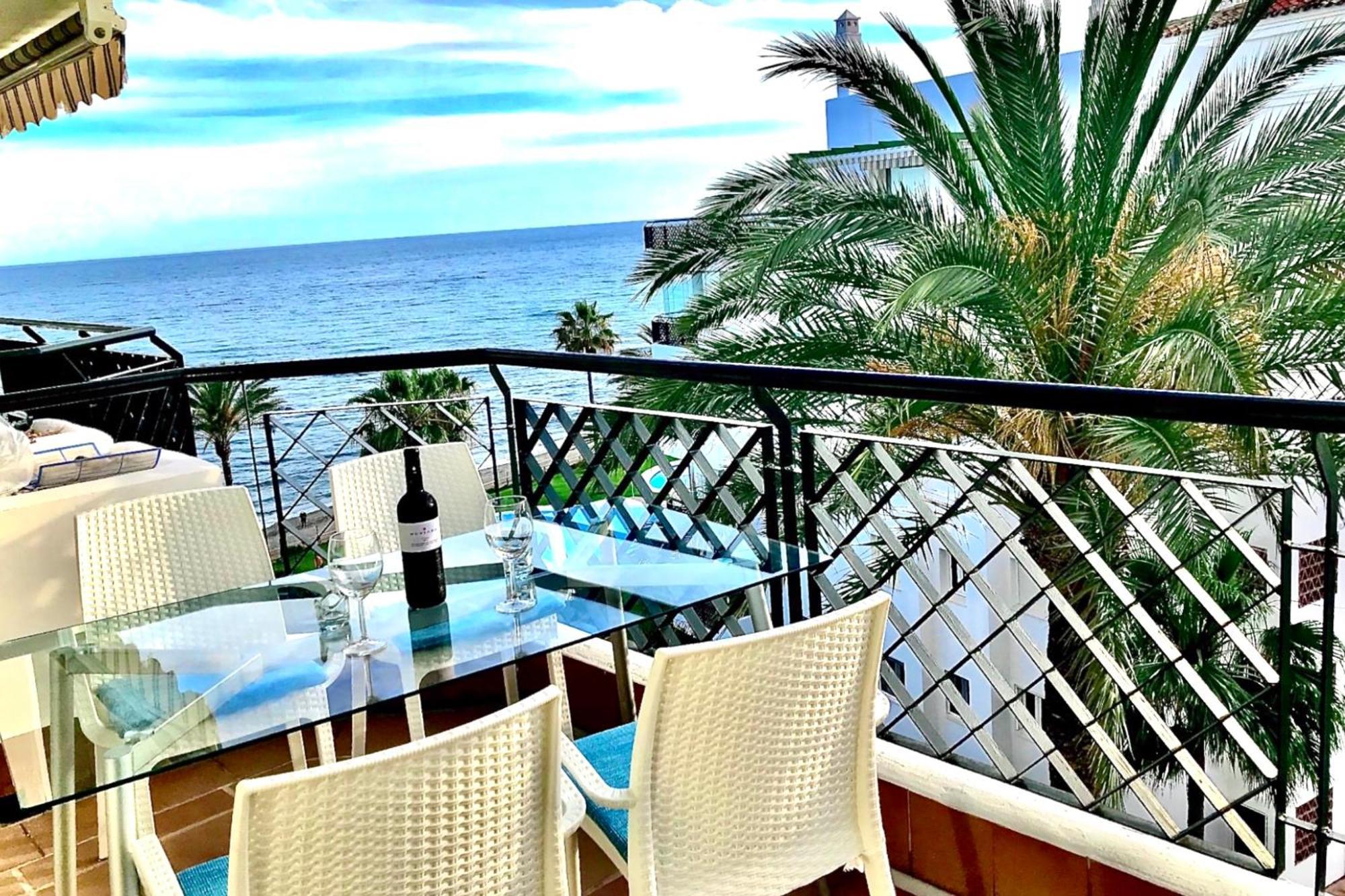 Mi Capricho 2D Beachfront- Apartment With Sea View - Costa Del Sol Sitio de Calahonda Bagian luar foto